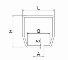 Sliding Cantilever Gate Track(for 8 Small Wheels& 8 Medium Wheels)