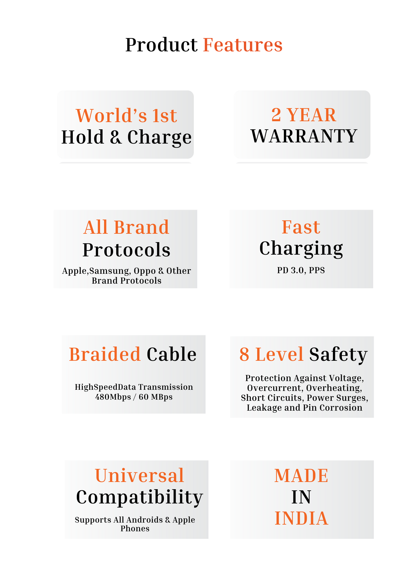 Hold & Charge Travel Adapter