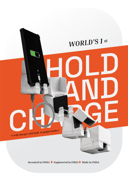 Hold & Charge Travel Adapter