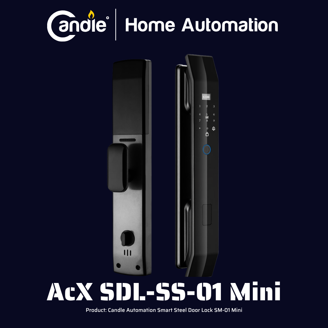 Candle AcX SDL Steel Door Lock SS-01 Mini