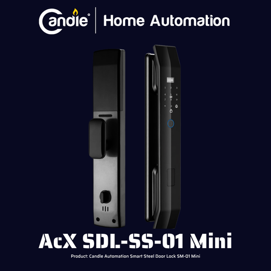 Candle AcX SDL Steel Door Lock SS-01 Mini