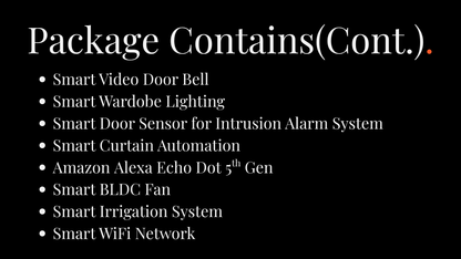Complete Home Automation Package - Black