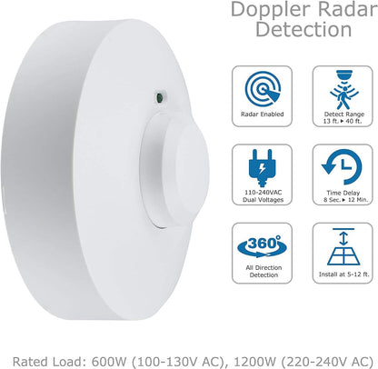Candle Automation PIR Wired Motion Sensor (Without App)