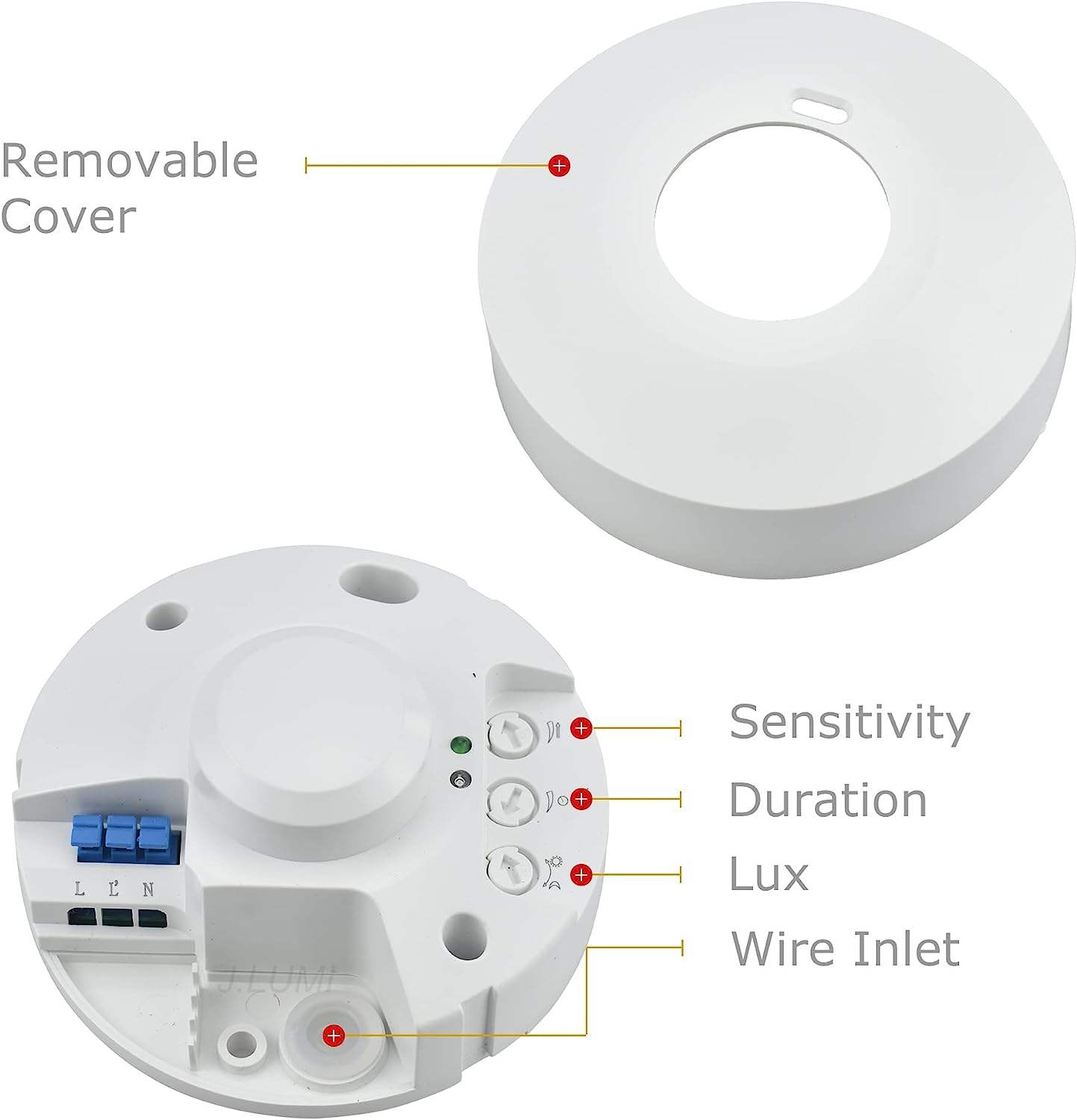 Candle Automation PIR Wired Motion Sensor (Without App)