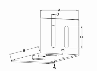 Sliding Curve End Cap Bracket