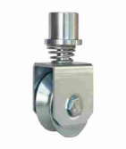 Sliding Curve Rotating Bearing Wheel with Spring