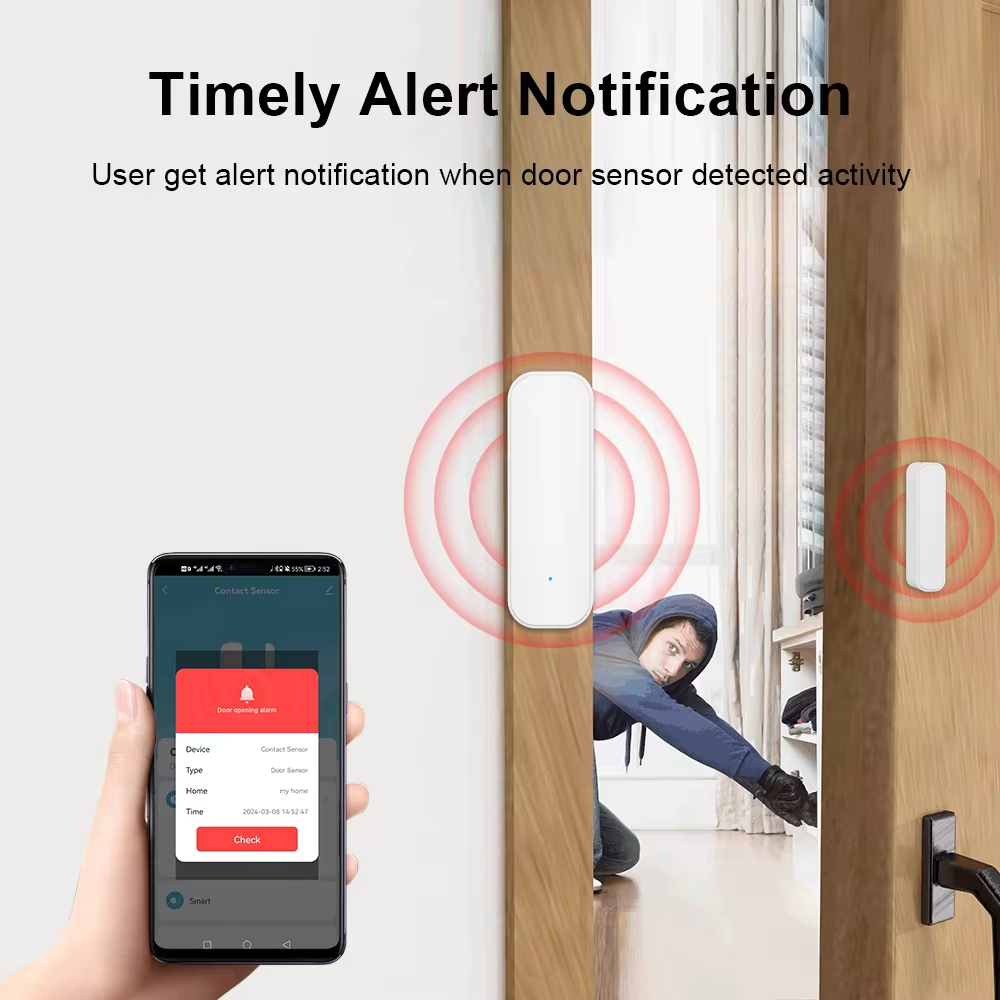 Candle Smart WiFi Door Sensor with USB
