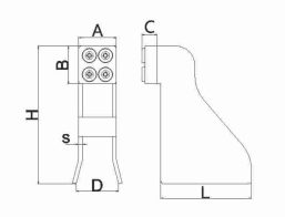 Gate Stopper without Base Plate(Large Rubber)