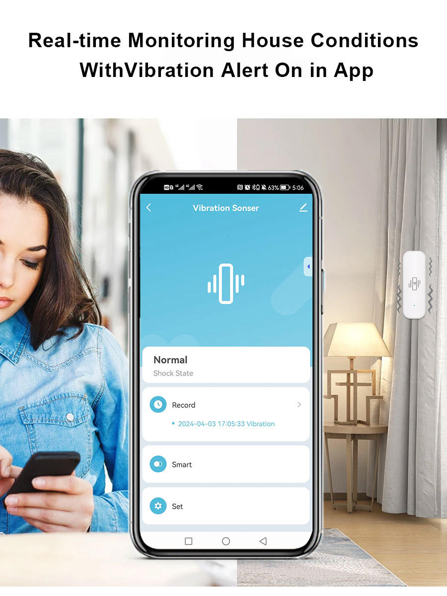 Candle Smart Vibration Sensor
