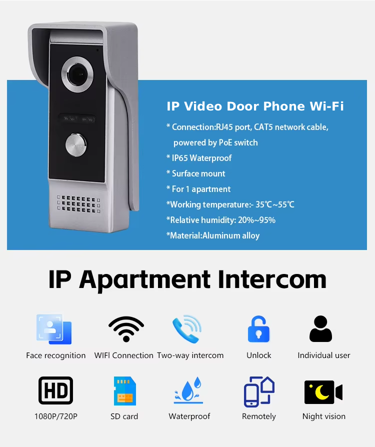 Candle Smart Wired Video Door Phone VDB-02