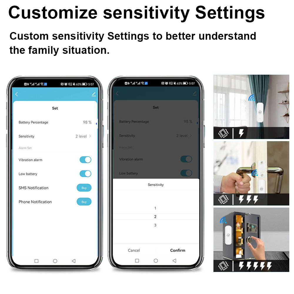 Candle Smart Vibration Sensor