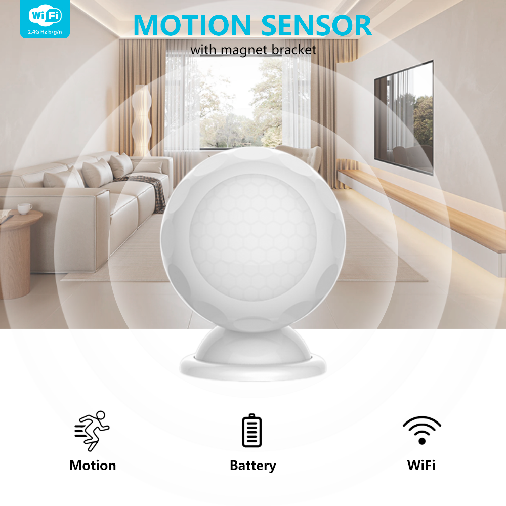 Candle Smart PIR WiFi Motion Sensor with Battery