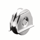 Sliding Gate Wheels with Double Plates (Single Bearing, U Groove)