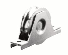 Sliding Gate Wheels with Interior Bracket (Double Bearing, U Groove)