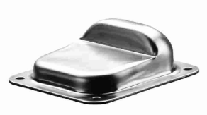 Swing Gate Stopper with Base Plate for Two Leaf Gate