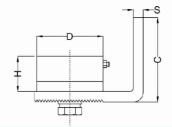 Swing Gate Hinges with Roller Bearing