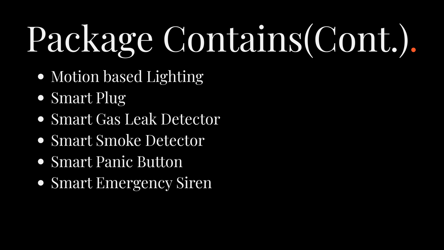 Complete Home Automation Package - Black